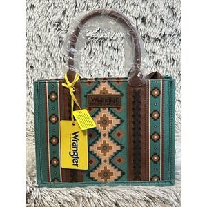 Wrangler Crossbody Purse  Shoulder Strap Handles Aztec South Western Cowgirl NWT
